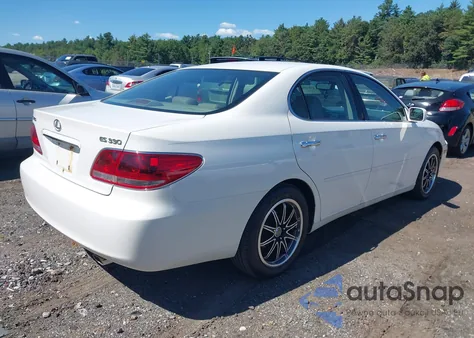 2005 Lexus Es 330 from USA, damaged, VIN JTHBA30G655124366